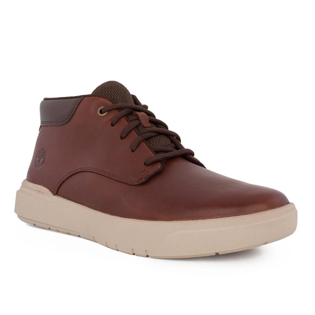 TIMBERLAND ΑΝΔΡΙΚΑ ΔΕΡΜΑΤΙΝΑ ΜΠΟΤΑΚΙΑ SENECA BAY MID A5UVN 2011 CHESTNUT - Image 2