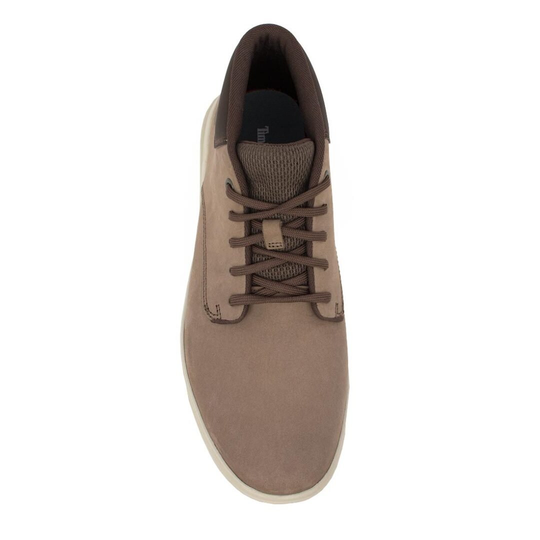 TIMBERLAND ΑΝΔΡΙΚΑ ΔΕΡΜΑΤΙΝΑ ΜΠΟΤΑΚΙΑ SENECA BAY MID A69M1 EL81 GREY NUBUCK - Image 5