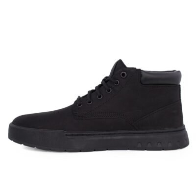 TIMBERLAND ΑΝΔΡΙΚΑ ΔΕΡΜΑΤΙΝΑ ΜΠΟΤΑΚΙΑ MAPLE GROVE MID LACE UP A658N 0011 BLACK - Image 3