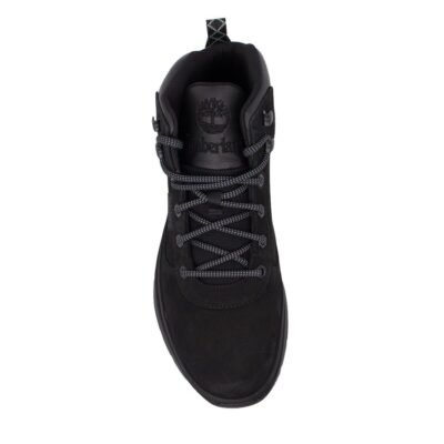 TIMBERLAND ΑΝΔΡΙΚΑ ΔΕΡΜΑΤΙΝΑ ΜΠΟΤΑΚΙΑ FIELD TREKKER MID LACE UP A1ZPU 0151 JET BLACK - Image 5