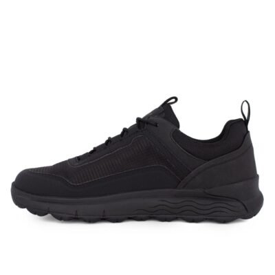 GEOX ΑΝΔΡΙΚΑ ΔΕΡΜΑΤΙΝΑ ΑΔΙΑΒΡΟΧΑ SNEAKERS U SPHERICA 4x4 B ABX A BLACK - Image 3