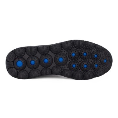 GEOX ΑΝΔΡΙΚΑ ΔΕΡΜΑΤΙΝΑ ΑΔΙΑΒΡΟΧΑ SNEAKERS U SPHERICA 4x4 B ABX A BLACK - Image 4