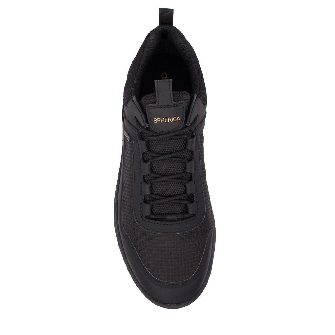GEOX ΑΝΔΡΙΚΑ ΔΕΡΜΑΤΙΝΑ ΑΔΙΑΒΡΟΧΑ SNEAKERS U SPHERICA 4x4 B ABX A BLACK - Image 6