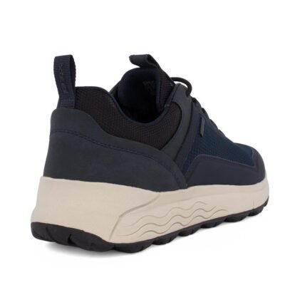 GEOX ΑΝΔΡΙΚΑ ΔΕΡΜΑΤΙΝΑ ΑΔΙΑΒΡΟΧΑ SNEAKERS U SPHERICA 4x4 B ABX A NAVY - Image 4