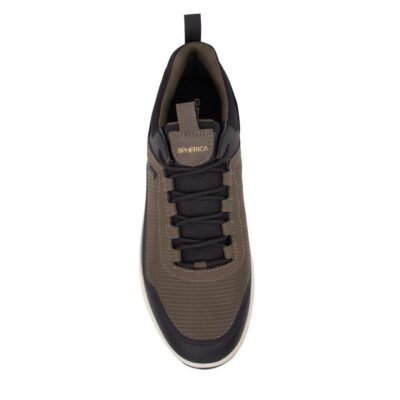 GEOX ΑΝΔΡΙΚΑ ΔΕΡΜΑΤΙΝΑ ΑΔΙΑΒΡΟΧΑ SNEAKERS U SPHERICA 4x4 B ABX A MILITARY - Image 5