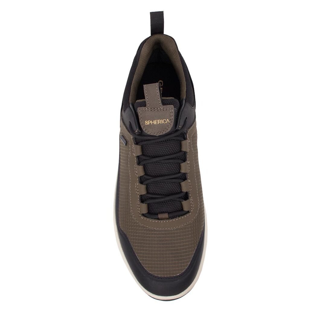 GEOX ΑΝΔΡΙΚΑ ΔΕΡΜΑΤΙΝΑ ΑΔΙΑΒΡΟΧΑ SNEAKERS U SPHERICA 4x4 B ABX A MILITARY - Image 5