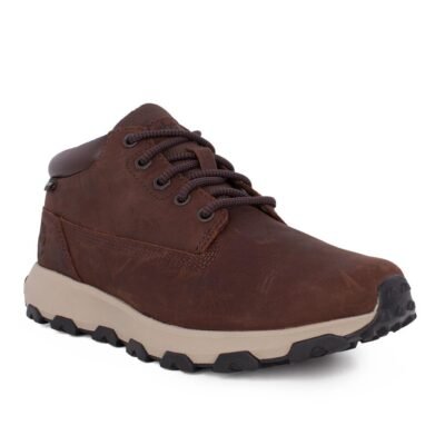 TIMBERLAND ΑΝΔΡΙΚΑ ΔΕΡΜΑΤΙΝΑ ΑΔΙΑΒΡΟΧΑ ΜΠΟΤΑΚΙΑ WINSOR PARK MID GTX A61QH 9311 DARK BROWN - Image 2