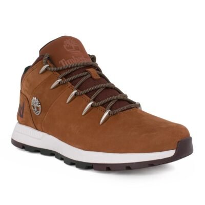 TIMBERLAND ΑΝΔΡΙΚΑ ΔΕΡΜΑΤΙΝΑ ΜΠΟΤΑΚΙΑ SPRINT TREKKER MID LACE UP A25DC F131 SADDLE - Image 2