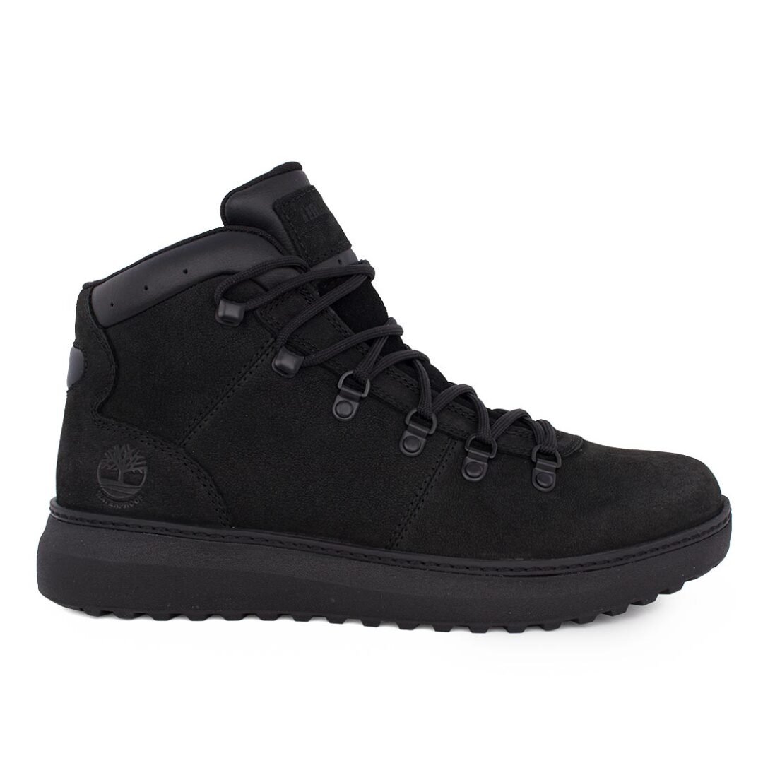 TIMBERLAND ΑΝΔΡΙΚΑ ΔΕΡΜΑΤΙΝΑ ΜΠΟΤΑΚΙΑ HUDSON ROAD LACE UP WATERPROOF BOOT A69RD W051 BLACK