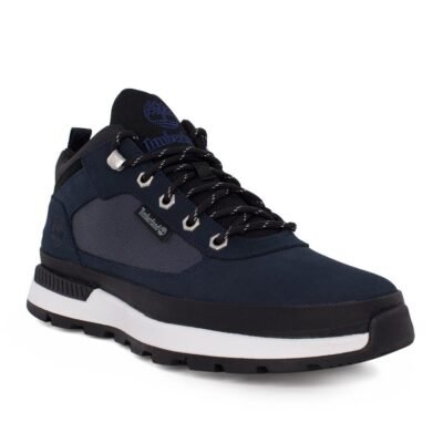 TIMBERLAND ΑΝΔΡΙΚΑ ΔΕΡΜΑΤΙΝΑ ΜΠΟΤΑΚΙΑ FIELD TREKKER LOW LACE UP A68TZ 0191 NAVY - Image 2