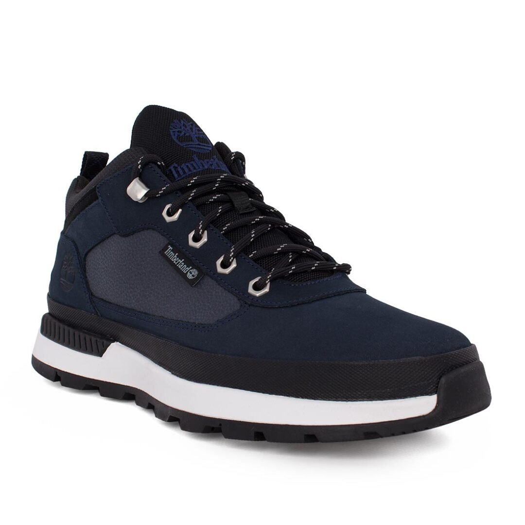 TIMBERLAND ΑΝΔΡΙΚΑ ΔΕΡΜΑΤΙΝΑ ΜΠΟΤΑΚΙΑ FIELD TREKKER LOW LACE UP A68TZ 0191 NAVY - Image 2
