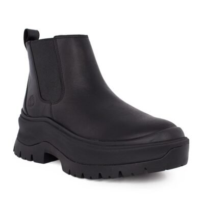 TIMBERLAND ΓΥΝΑΙΚΕΙΑ ΔΕΡΜΑΤΙΝΑ CHELSEA ΜΠΟΤΑΚΙΑ ROXIE LANE MID CHELSEA A28XM W021 BLACK FULL GRAIN - Image 2