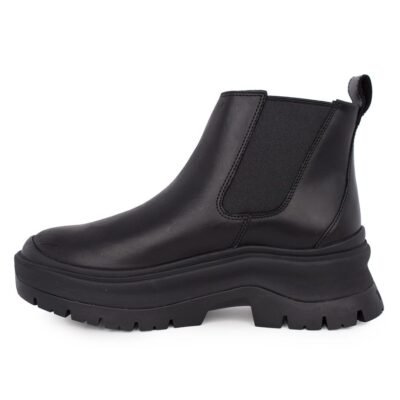 TIMBERLAND ΓΥΝΑΙΚΕΙΑ ΔΕΡΜΑΤΙΝΑ CHELSEA ΜΠΟΤΑΚΙΑ ROXIE LANE MID CHELSEA A28XM W021 BLACK FULL GRAIN - Image 3