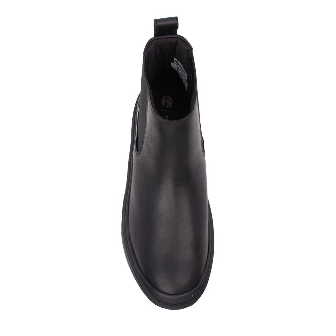 TIMBERLAND ΓΥΝΑΙΚΕΙΑ ΔΕΡΜΑΤΙΝΑ CHELSEA ΜΠΟΤΑΚΙΑ ROXIE LANE MID CHELSEA A28XM W021 BLACK FULL GRAIN - Image 5