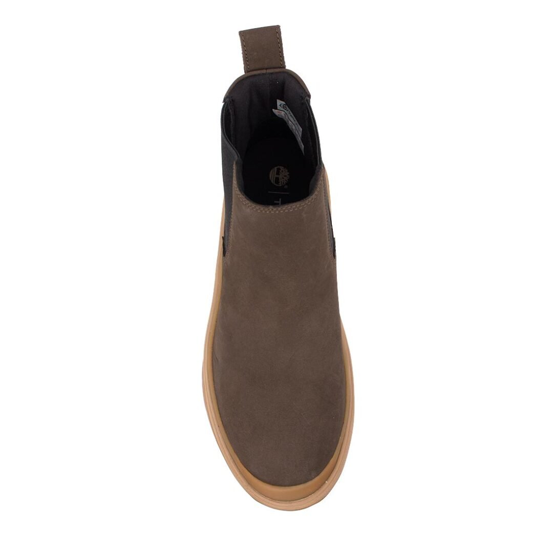 TIMBERLAND ΓΥΝΑΙΚΕΙΑ ΔΕΡΜΑΤΙΝΑ CHELSEA ΜΠΟΤΑΚΙΑ ROXIE LANE MID CHELSEA A28XM W071 DARK BROWN NUBUCK - Image 5