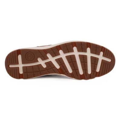 TIMBERLAND ΑΝΔΡΙΚΑ ΔΕΡΜΑΤΙΝΑ ΜΠΟΤΑΚΙΑ PARKER STREET MID LACE UP A6C7T EM61 RUST FULL GRAIN - Image 4