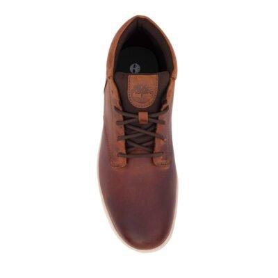 TIMBERLAND ΑΝΔΡΙΚΑ ΔΕΡΜΑΤΙΝΑ ΜΠΟΤΑΚΙΑ PARKER STREET MID LACE UP A6C7T EM61 RUST FULL GRAIN - Image 5