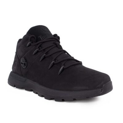 TIMBERLAND ΑΝΔΡΙΚΑ ΔΕΡΜΑΤΙΝΑ ΜΠΟΤΑΚΙΑ SPRINT TREKKER MID LACE UP A1YN5 0151 JET BLACK - Image 2