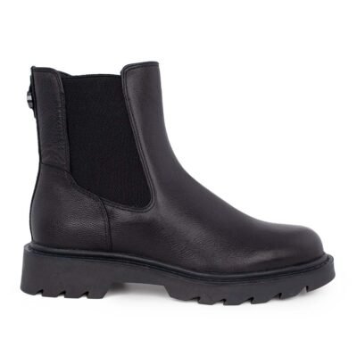 TAMARIS ΓΥΝΑΙΚΕΙΑ ΔΕΡΜΑΤΙΝΑ ΜΠΟΤΑΚΙΑ 1-25429-45 001 BLACK
