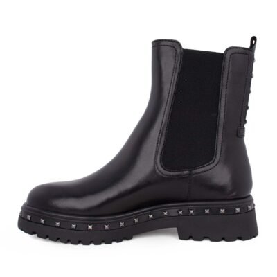 TAMARIS ΓΥΝΑΙΚΕΙΑ ΔΕΡΜΑΤΙΝΑ CHELSEA ΜΠΟΤΑΚΙΑ 1-25424-45 001 BLACK - Image 3