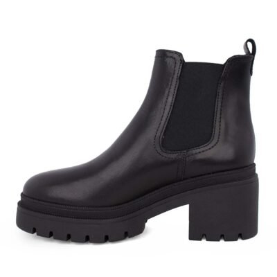 TAMARIS ΓΥΝΑΙΚΕΙΑ ΔΕΡΜΑΤΙΝΑ ΜΠΟΤΑΚΙΑ 1-25459-41 003 BLACK - Image 3