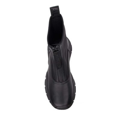 BUFFALO ΓΥΝΑΙΚΕΙΑ ΜΠΟΤΑΚΙΑ LOLA FRONT ZIP BLACK - Image 4