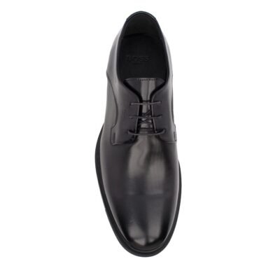 BOSS SHOES ΑΝΔΡΙΚΑ ΔΕΡΜΑΤΙΝΑ ΚΛΑΣΙΚΑ ΠΑΠΟΥΤΣΙΑ C7786 BLACK POINT - Image 5