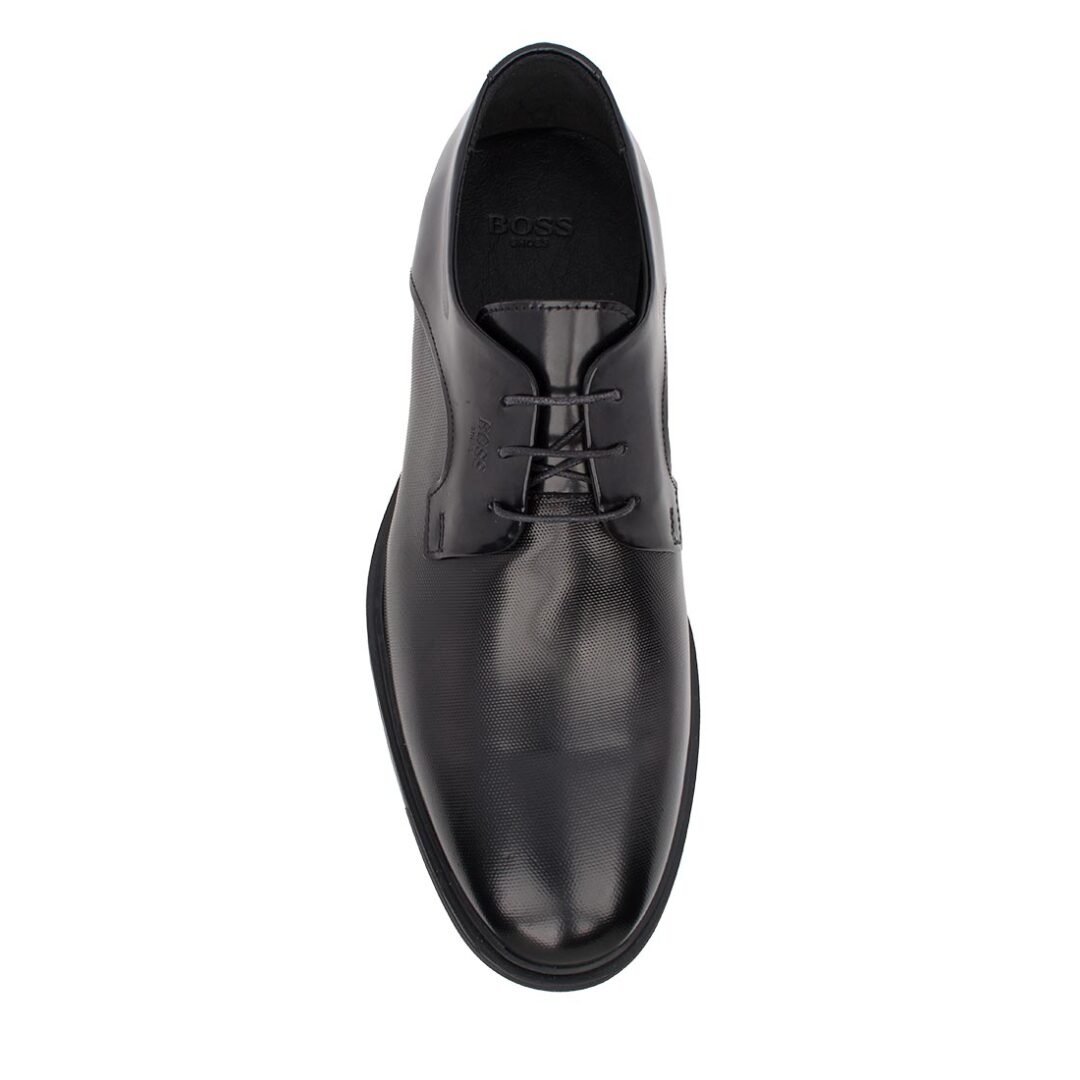 BOSS SHOES ΑΝΔΡΙΚΑ ΔΕΡΜΑΤΙΝΑ ΚΛΑΣΙΚΑ ΠΑΠΟΥΤΣΙΑ C7786 BLACK POINT - Image 5