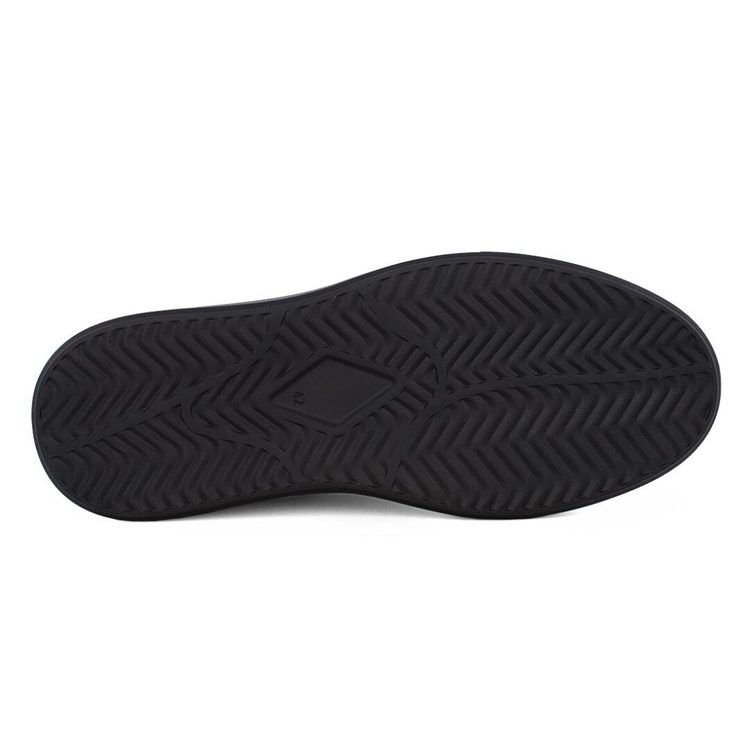BOSS SHOES ΑΝΔΡΙΚΑ ΔΕΡΜΑΤΙΝΑ SNEAKERS C6964 BS BLACK GARDA - Image 4