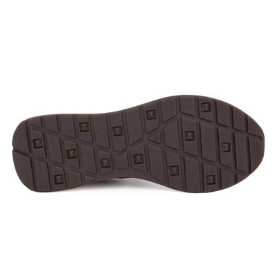 BOSS SHOES ΑΝΔΡΙΚΑ ΔΕΡΜΑΤΙΝΑ SNEAKERS CD321 COGNAC BURN - Image 4