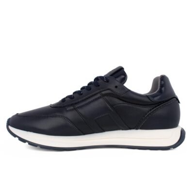 BOSS SHOES ΑΝΔΡΙΚΑ ΔΕΡΜΑΤΙΝΑ SNEAKERS CD321 BLUE VAPOR - Image 3