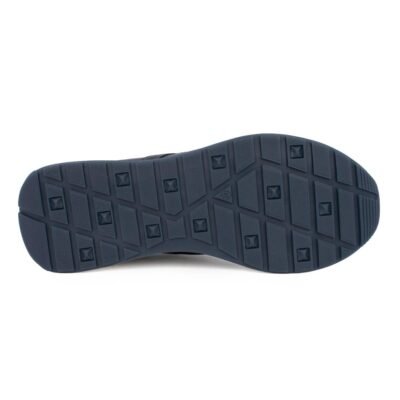 BOSS SHOES ΑΝΔΡΙΚΑ ΔΕΡΜΑΤΙΝΑ SNEAKERS CD321 BLUE VAPOR - Image 4