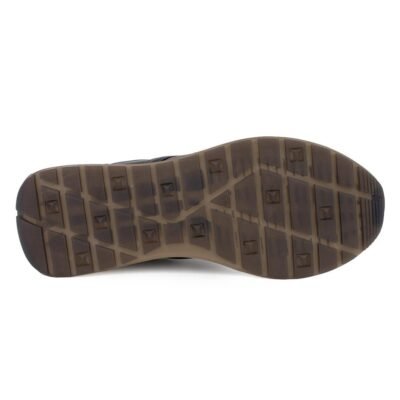 BOSS SHOES ΑΝΔΡΙΚΑ ΔΕΡΜΑΤΙΝΑ SNEAKERS CD321 BLACK GARDA - Image 4