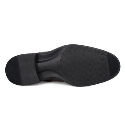 BOSS SHOES ΑΝΔΡΙΚΑ ΔΕΡΜΑΤΙΝΑ ΜΠΟΤΑΚΙΑ C7873 BROWN AKDOR - Image 4