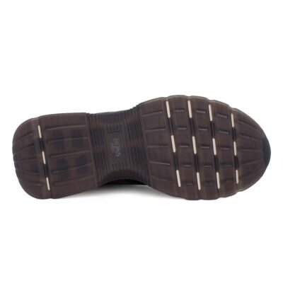 BOSS SHOES ΑΝΔΡΙΚΑ ΔΕΡΜΑΤΙΝΑ SNEAKERS CD221 BLACK RENNA - Image 4