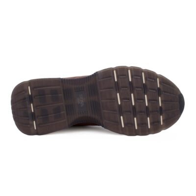 BOSS SHOES ΑΝΔΡΙΚΑ ΔΕΡΜΑΤΙΝΑ SNEAKERS CD221 COGNAC RENNA - Image 4