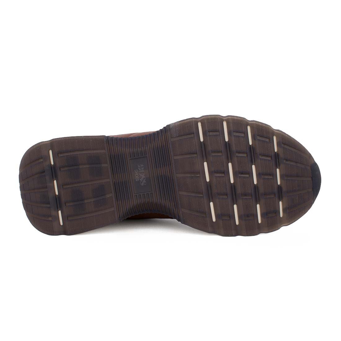 BOSS SHOES ΑΝΔΡΙΚΑ ΔΕΡΜΑΤΙΝΑ SNEAKERS CD221 COGNAC RENNA - Image 4