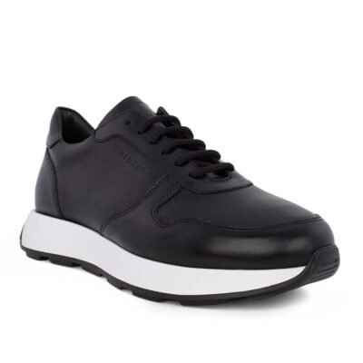 KRICKET ΑΝΔΡΙΚΑ ΔΕΡΜΑΤΙΝΑ XLight SNEAKERS 25X-3031-1 BLACK - Image 2