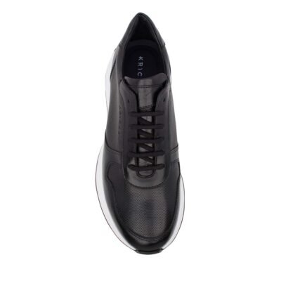 KRICKET ΑΝΔΡΙΚΑ ΔΕΡΜΑΤΙΝΑ XLight SNEAKERS 25X-3031-1 BLACK - Image 5