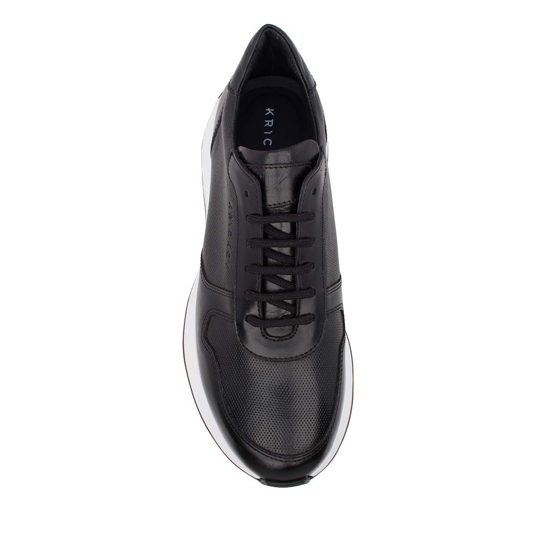 KRICKET ΑΝΔΡΙΚΑ ΔΕΡΜΑΤΙΝΑ XLight SNEAKERS 25X-3031-1 BLACK - Image 5