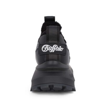 BUFFALO ΓΥΝΑΙΚΕΙΑ SNEAKERS MANHATTEN WNTR LO BLACK - Image 4