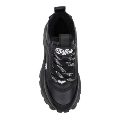 BUFFALO ΓΥΝΑΙΚΕΙΑ SNEAKERS MANHATTEN WNTR LO BLACK - Image 6