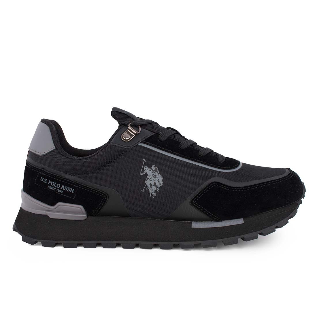 US POLO ΑΝΔΡΙΚΑ SNEAKERS ARON009 BLACK