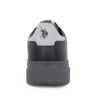 US POLO ΑΝΔΡΙΚΑ SNEAKERS CODY013 BLACK - LIGHT GREY - Image 5