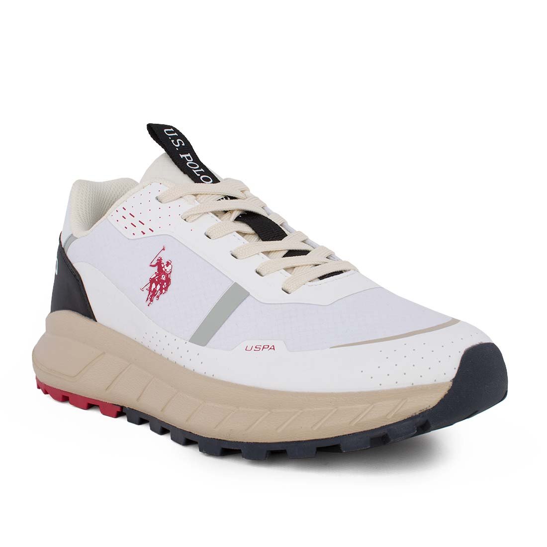 US POLO ΑΝΔΡΙΚΑ SNEAKERS SETH012A WHITE - Image 2