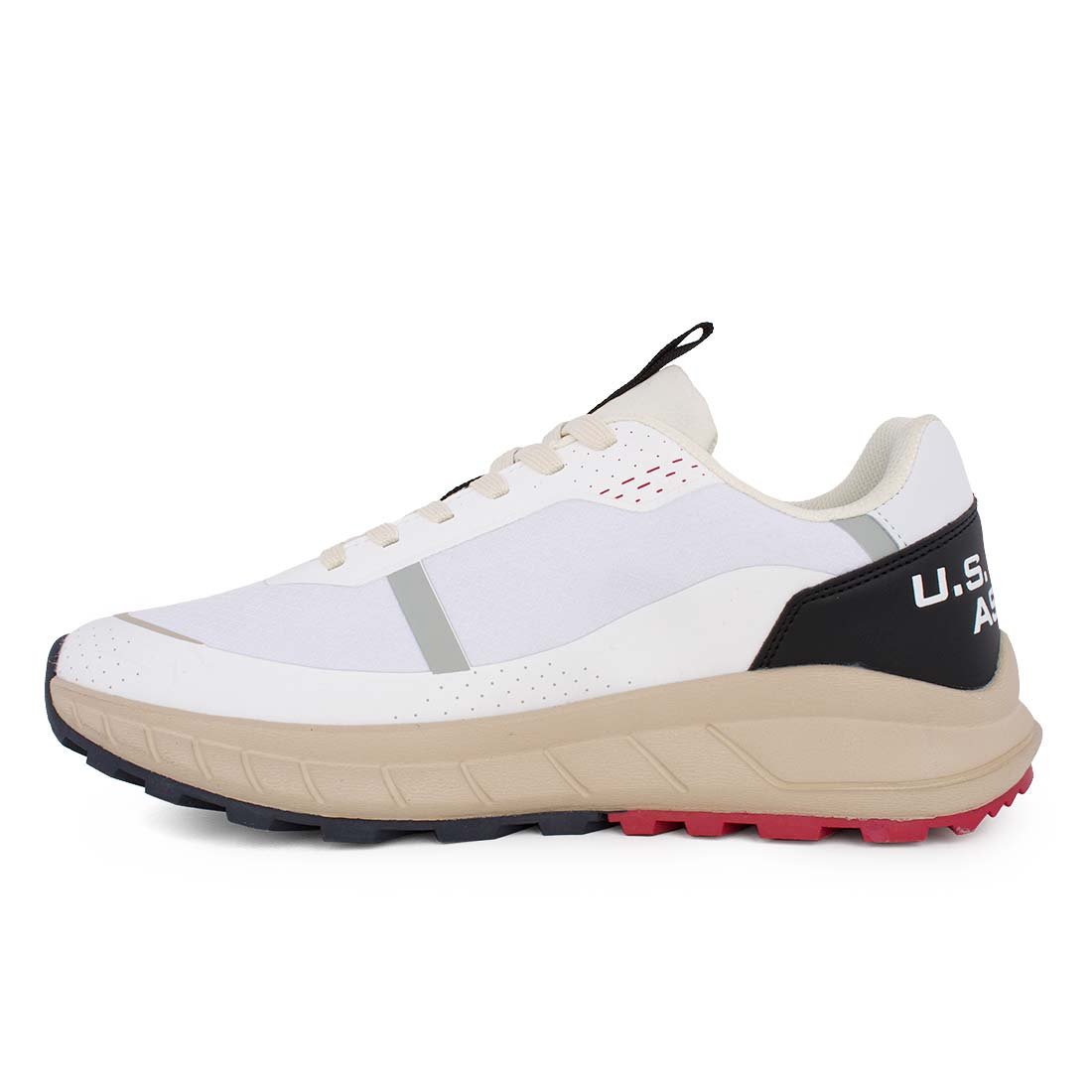US POLO ΑΝΔΡΙΚΑ SNEAKERS SETH012A WHITE - Image 3
