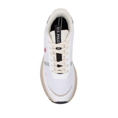 US POLO ΑΝΔΡΙΚΑ SNEAKERS SETH012A WHITE - Image 5