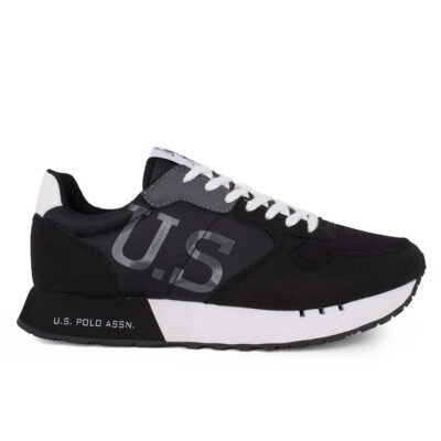 US POLO ΑΝΔΡΙΚΑ SNEAKERS JAKE002 BLACK
