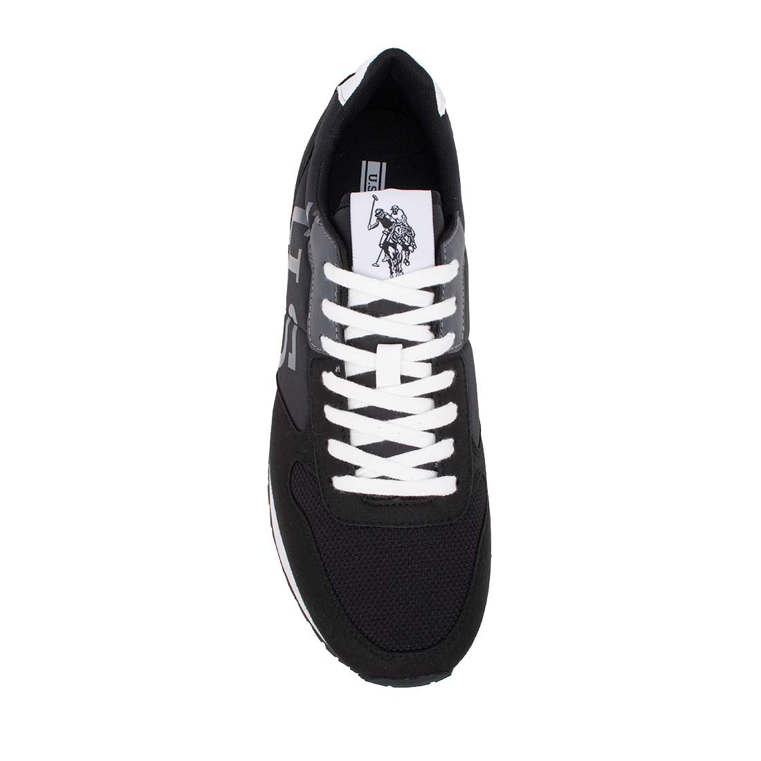 US POLO ΑΝΔΡΙΚΑ SNEAKERS JAKE002 BLACK - Image 5