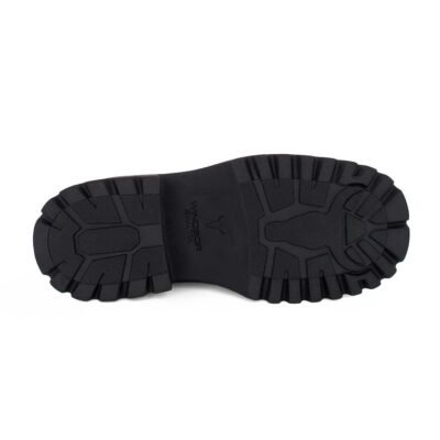 WINDSOR SMITH ΓΥΝΑΙΚΕΙΑ ΔΕΡΜΑΤΙΝΑ ΑΡΒΥΛΑΚΙΑ DESTROY BOOTIES BLACK - Image 5